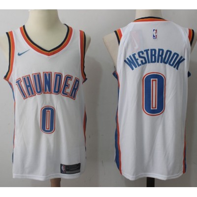 russell westbrook white jersey
