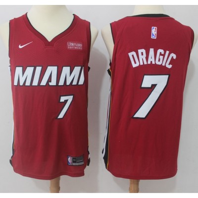 Goran Dragic Miami Heat Red Jersey