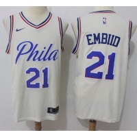 Joel Embiid Philadelphia 76ers 2017-18 City Edition Jersey