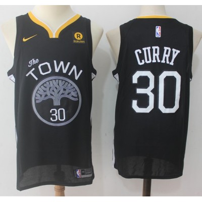 Stephen Curry Golden State Warriors Black Jersey