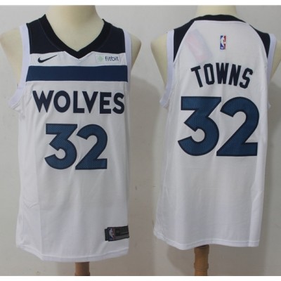 Karl-Anthony Towns Minnesota Timberwolves White Jersey