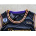 Kobe Bryant Front #8 Back #24 2020 Black Mamba Los Angeles Lakers Jersey with Gigi Bryant Heart Patch