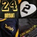 Kobe Bryant Front #8 Back #24 2020 Black Mamba Los Angeles Lakers Jersey with Gigi Bryant Heart Patch