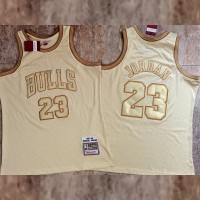 Midas Gold Michael Jordan Mitchell and Ness Special Edition Jersey** - Super AAA