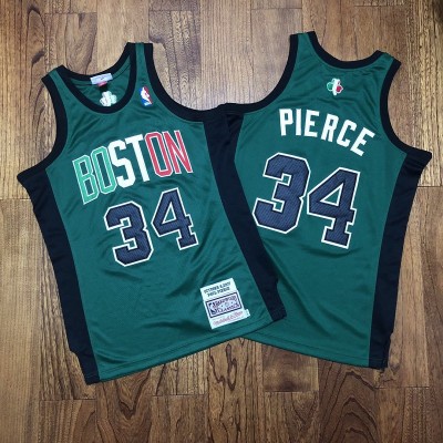 Paul Pierce Mitchell & Ness Boston Celtics Oct 2006 Rome Game Jersey - Super AAA Paul Pierce Mitchell & Ness Boston Celtics Oct 2006 Rome Game Jersey - Super AAA