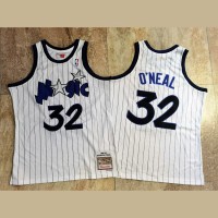 Shaquille O'Neal Mitchell & Ness Orlando Magic 1994-95 White Jersey - Super AAA
