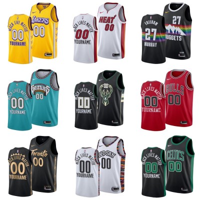 Social Justice Message Jerseys** Customizable Names and Numbers
