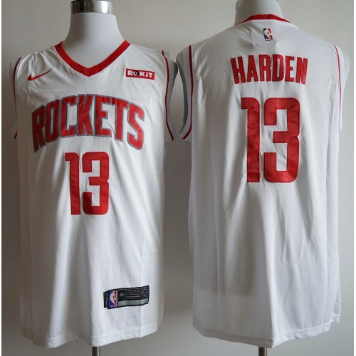 rockets white jersey