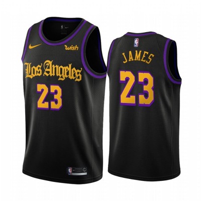LeBron James 2020 Latin Nights Los Angeles Lakers Jersey