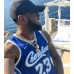 LeBron James Throwback CRENSHAW Blue Jersey LeBron James Throwback CRENSHAW Blue Jersey