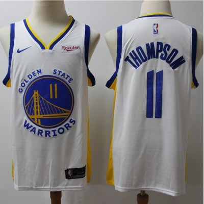 Klay Thompson Golden State Warriors White Jersey (2019-20 Updated) Klay Thompson Golden State Warriors White Jersey (2019-20 Updated)