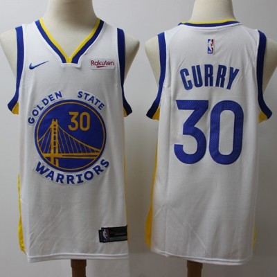 Stephen Curry Golden State Warriors White Jersey (2019-20 Updated) Stephen Curry Golden State Warriors White Jersey (2019-20 Updated)