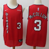 CJ McCollum Portland Trail Blazers Throwback Red Jersey CJ McCollum Portland Trail Blazers Throwback Red Jersey