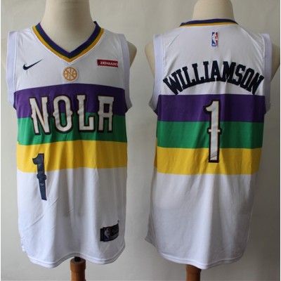 Zion Williamson New Orleans Pelicans 2019 City Edition Jersey