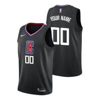 Los Angeles Clippers 2019-20 Black Customizable Jersey