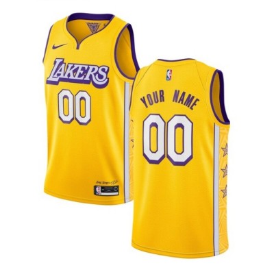 Los Angeles Lakers 2019-20 City Edition Customizable Jersey Los Angeles Lakers 2019-20 City Edition Customizable Jersey