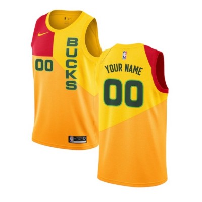 Milwaukee Bucks 2018-19 City Edition Customizable Jersey