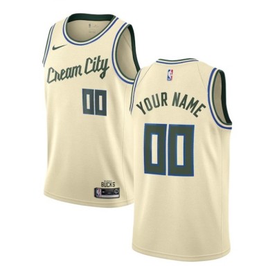 Milwaukee Bucks 2019-20 City Edition Customizable Jersey Milwaukee Bucks 2019-20 City Edition Customizable Jersey