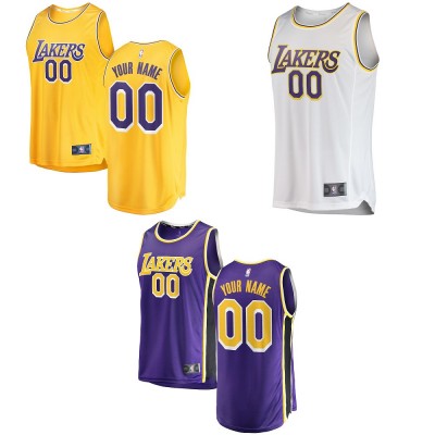 Los Angeles Lakers Customizable Jerseys