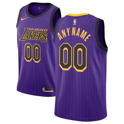 Los Angeles Lakers 2018-19 City Edition Customizable Jersey Los Angeles Lakers 2018-19 City Edition Customizable Jersey