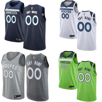 Minnesota Timberwolves Customizable Jerseys