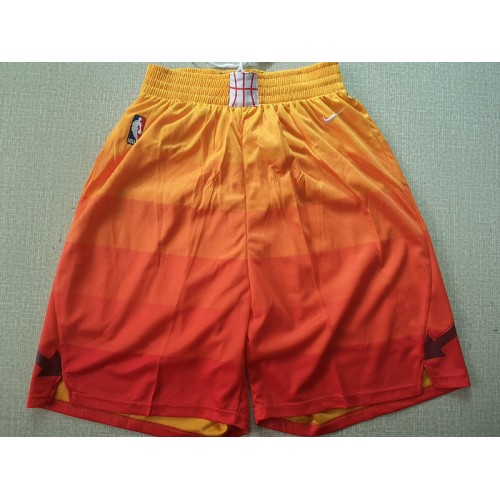utah jazz city shorts