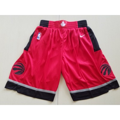 Toronto Raptors Red Basketball Shorts