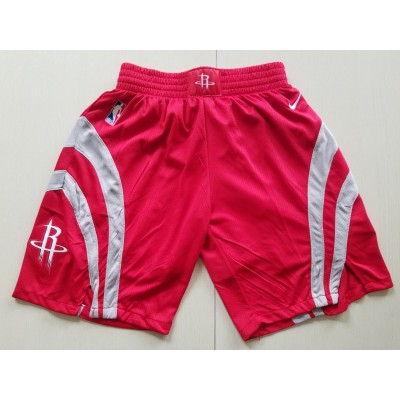 Houston Rockets Red Basketball Shorts