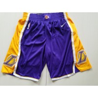 Los Angeles Lakers 2017 Purple Basketball Shorts