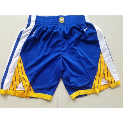 Golden State Warriors Blue Basketball Shorts