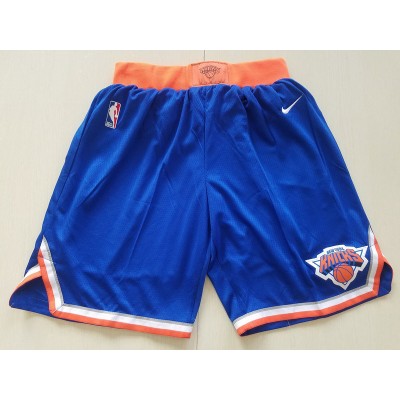 New York Knicks Blue Basketball Shorts