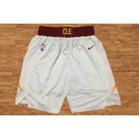 Cleveland Cavaliers White Basketball Shorts