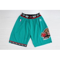 Vancouver Grizzlies Classic Teal Basketball Shorts