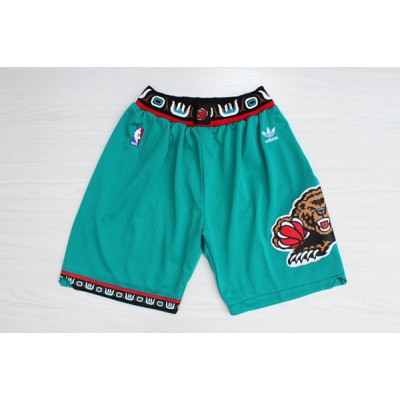 Vancouver Grizzlies Classic Teal Basketball Shorts