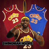 LeBron James Cleveland Cavaliers 1987 Hardwood Classics Jerseys