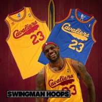 LeBron James Cleveland Cavaliers 1970 Vintage Hardwood Classics Jerseys