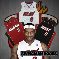 LeBron James Miami Heat REV30 Swingman Jerseys