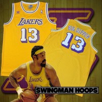 Wilt Chamberlain Los Angeles Lakers Hardwood Classics Jerseys