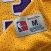 LeBron James Mitchell and Ness Los Angeles Lakers Yellow Sleeved Jersey - Super AAA
