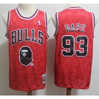 BAPE X Mitchell & Ness Special Edition Chicago Bulls Jersey - Swingman Version
