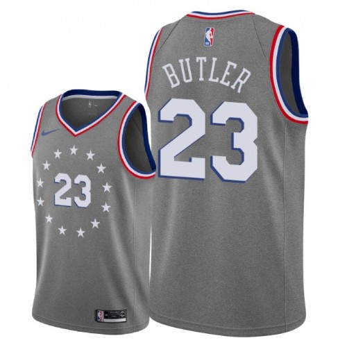jimmy butler grey sixers jersey