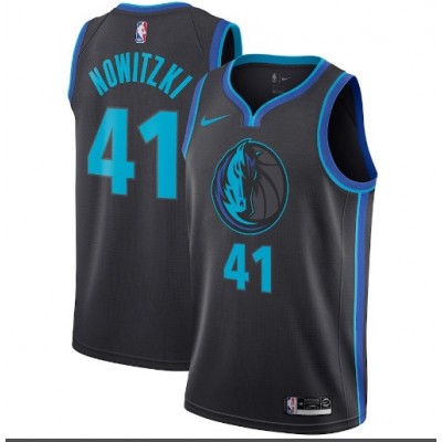 Dirk Nowitzki 2018-19 Dallas Mavericks City Edition Jersey