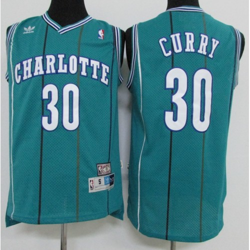 dell curry hornets jersey