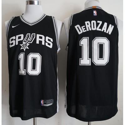 DeMar DeRozan San Antonio Spurs Black Jersey