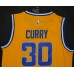 Stephen Curry 2019 Golden State Warriors Yellow Jersey