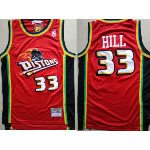 red grant hill jersey
