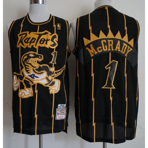 tracy mcgrady black and gold jersey