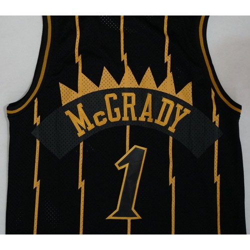 tracy mcgrady black and gold jersey