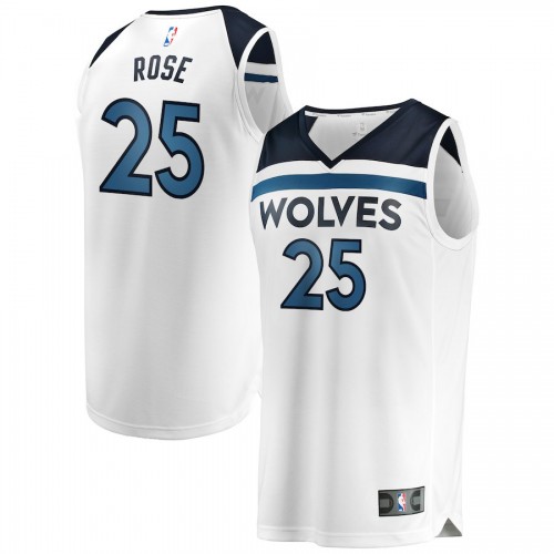 derrick rose white jersey