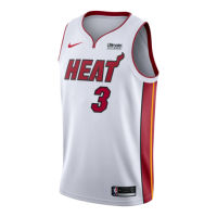 Dwyane Wade Miami Heat White Jersey